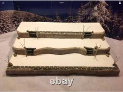 Christmas Village Display Platform Fits Well Lemax, Dept56, North Pole