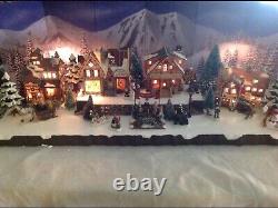 Christmas Village Display Platform Fits Well Lemax Vail, Dept 56 North Pole