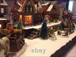 Christmas Village Display Platform Fits Well Lemax Vail, Dept 56 North Pole