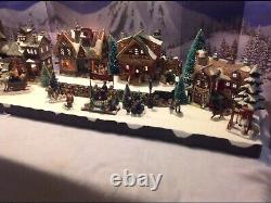 Christmas Village Display Platform Fits Well Lemax Vail, Dept 56 North Pole