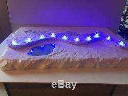 Christmas Village Display Platform For Dept 56 North Pole Lemax Lights Up