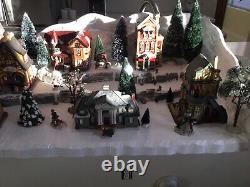 Christmas Village Display Platform Large Fits Well Lemax, Dept 56 North Pole