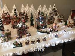 Christmas Village Display Platform Large SizFits Well Lemax, Dept56, North Pole