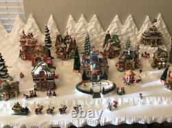 Christmas Village Display Platform Large SizFits Well Lemax, Dept56, North Pole