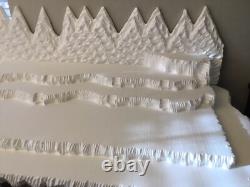 Christmas Village Display Platform Large SizFits Well Lemax, Dept56, North Pole