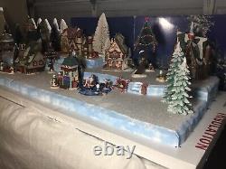 Christmas Village Display Platform Large Size Fits Lemax, Dept56, North Pole