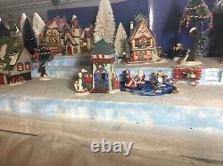 Christmas Village Display Platform Large Size Fits Lemax, Dept56, North Pole