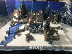 Christmas Village Display Platform Large Size Lemax Dept 56 North Pole Dickens