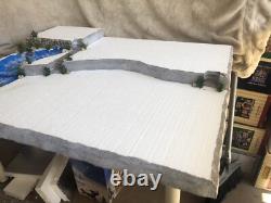 Christmas Village Display Platform Large Size Lemax Dept 56 North Pole Dickens