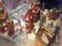 Christmas village display platform Dept56 North Pole