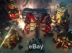 Christmas village display platform Dept56 North Pole