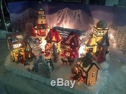 Christmas village display platform Dept56 North Pole