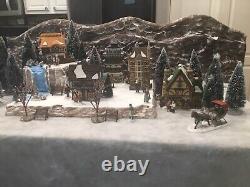 Christmas village display platform For lemax Dept 56 dickens North Pole