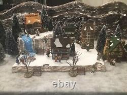 Christmas village display platform For lemax Dept 56 dickens North Pole