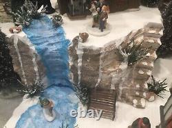 Christmas village display platform For lemax Dept 56 dickens North Pole