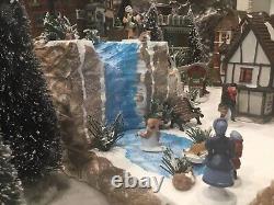 Christmas village display platform For lemax Dept 56 dickens North Pole