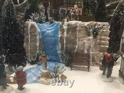 Christmas village display platform For lemax Dept 56 dickens North Pole