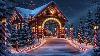 Cozy Santa S Village North Pole Christmas Ambience Snowfall U0026 Relaxing Holiday Music