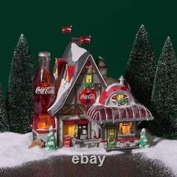 DEPARTMENT 56 Coca-Cola Fizz Factory North Pole Series NEW IN BOX