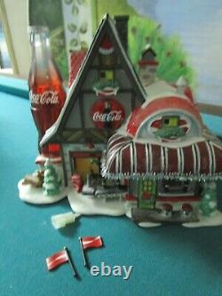 DEPARTMENT 56 Coca-Cola Fizz Factory North Pole Series NEW IN BOX