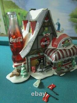 DEPARTMENT 56 Coca-Cola Fizz Factory North Pole Series NEW IN BOX