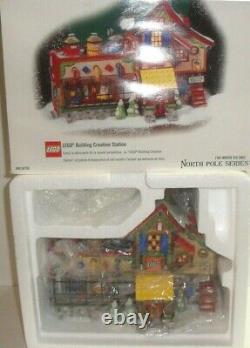 DEPARTMENT 56 LEGO Building Creation Station North Pole Series #56.56735 Village