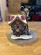 Department 56 Mickey's North Pole Holiday House Disney With Weathervane Rare