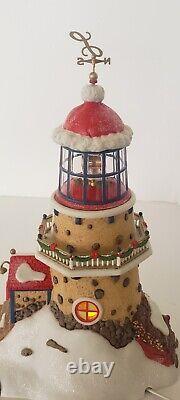 DEPARTMENT 56 NORTH POLE SERIES Light The Way Santa's Beacon 56953 LETTER L