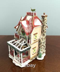 DEPARTMENT 56 North Pole Series BARBIE BOUTIQUE Lighted Village COMPLETE IN BOX