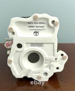 DEPARTMENT 56 North Pole Series BARBIE BOUTIQUE Lighted Village COMPLETE IN BOX