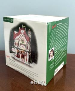 DEPARTMENT 56 North Pole Series BARBIE BOUTIQUE Lighted Village COMPLETE IN BOX
