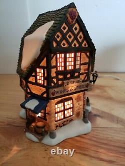 DEPARTMENT DEPT 56 Dickens Village E. TIPLER AGENT FOR WINE & SPIRITS MINT