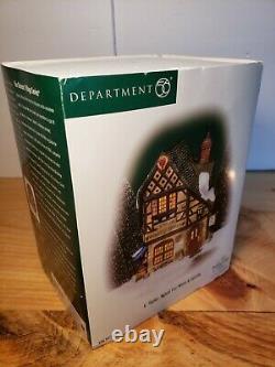 DEPARTMENT DEPT 56 Dickens Village E. TIPLER AGENT FOR WINE & SPIRITS MINT