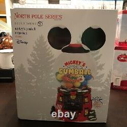 DEPT 56 Disney North Pole MICKEY'S GUMBALL EMPORIUM! Machine, Rare, Candy, Mouse