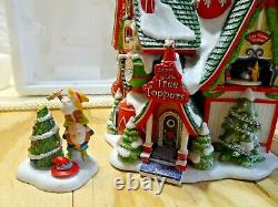 DEPT 56 NORTH POLE Christmasland Tree Toppers #402870 2007 CHIMNEY REPAIRED
