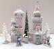 Dept 56 North Pole Post Office Lookout Shabby Pink Chic Rose