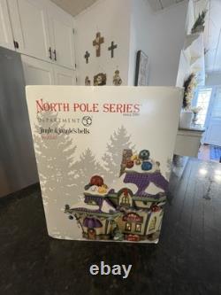 DEPT 56 NORTH POLE SERIES JINGLE & JANGLE'S BELLS- ChristmasNew in Open Box