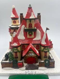 DEPT 56 NORTH POLE SERIES ROUTE 1 NORTH POLE HOME OF MR & MRS CLAUS Heritage V
