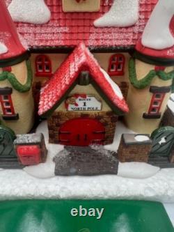 DEPT 56 NORTH POLE SERIES ROUTE 1 NORTH POLE HOME OF MR & MRS CLAUS Heritage V
