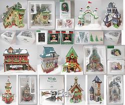 Dept 56 North Pole Village Collection #2, Qty. 17 Items 8 Buildings & 9 Acces