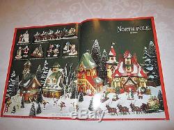 DEPT. 56 NORTH POLE VILLAGE-COLLECTION OF 106 ITEMS