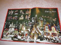 DEPT. 56 NORTH POLE VILLAGE-COLLECTION OF 106 ITEMS