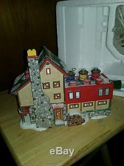 Dept 56 North Pole Village Lego Building Creation Station New In Box