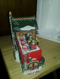 Dept 56 North Pole Village Lego Building Creation Station New In Box