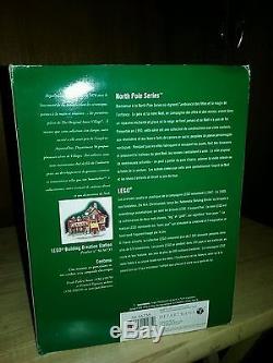 Dept 56 North Pole Village Lego Building Creation Station New In Box