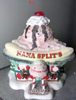 DEPT 56 NORTH POLE VILLAGE NANA SPLIT'S ICE CREAM PARLOR 4025283 Whip Cherry