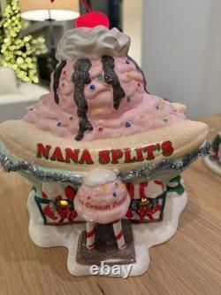 DEPT 56 NORTH POLE VILLAGE NANA SPLIT'S ICE CREAM PARLOR 4025283 Whip Cherry