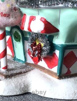 DEPT 56 NORTH POLE VILLAGE NANA SPLIT'S ICE CREAM PARLOR 4025283 Whip Cherry