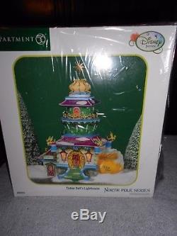 DEPT 56 NORTH POLE VILLAGE TINKER BELL'S LIGHTHOUSE NIB Read