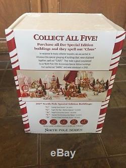 DEPT 56 NORTH POLE Village CANDY CANE CORNER NIB NEW IN BOX